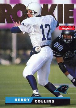 Kerry Collins Carolina Panthers 1995 SkyBox Impact NFL Rookie Card #173